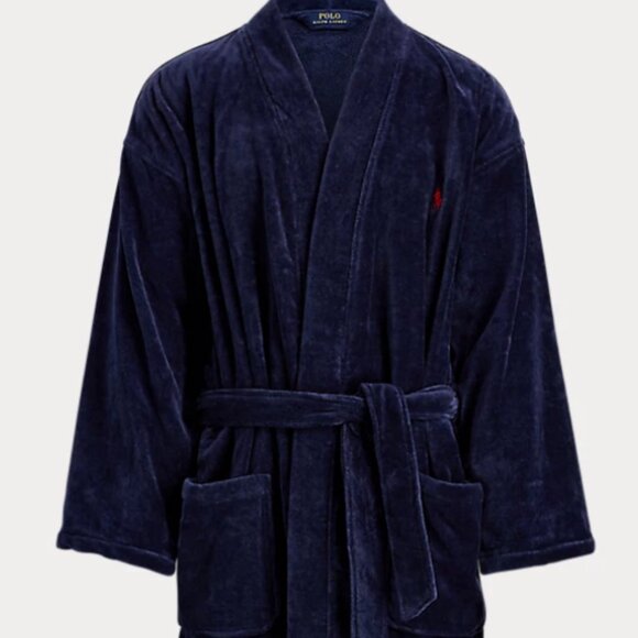 Polo Ralph Lauren Terry Velour Robe - Picture 2 of 3